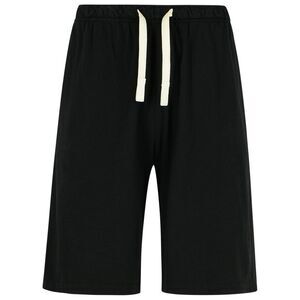 Palm Angels Black Cotton Bermuda Shorts Men